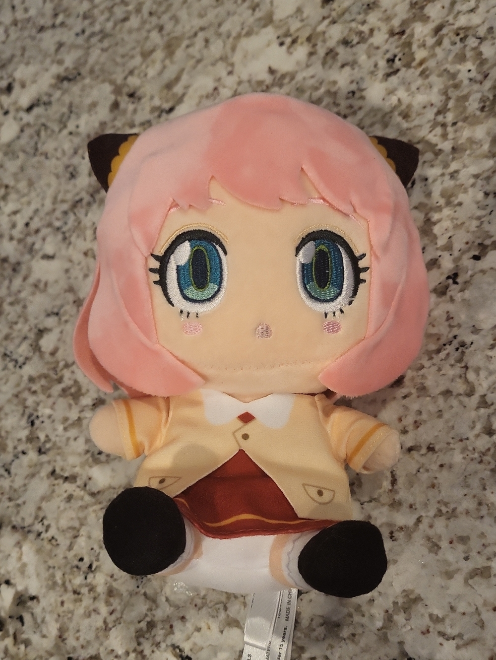 Spy X Family. Anya Forger Pink Anime-StylePlush Toy for Collectors